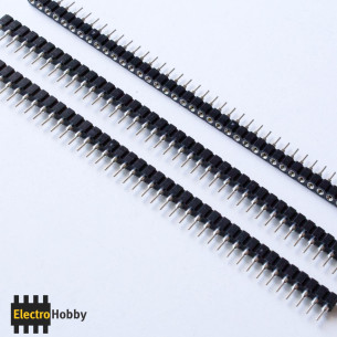 Tira 40 pin hembra torneada