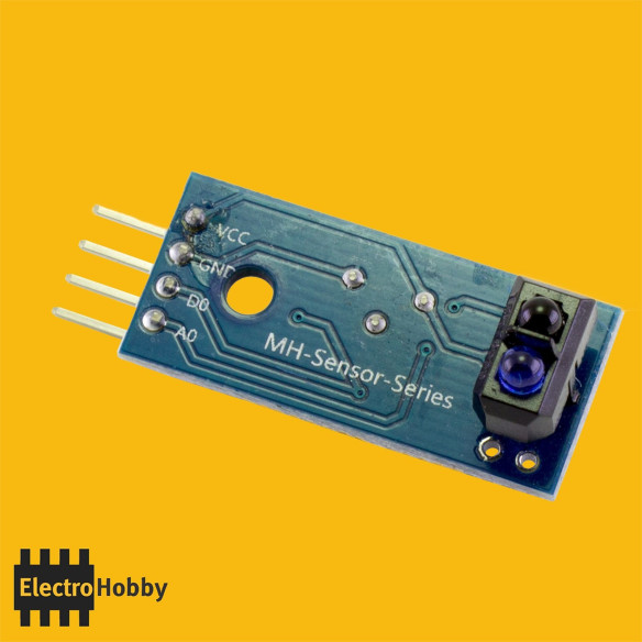 Sigue Líneas 1 canal vista trasera Sigue Líneas 1 canal vista trasera