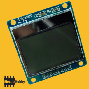 Pantalla LCD Nokia 5110 de 84x48 píxeles, ideal para proyectos con Arduino