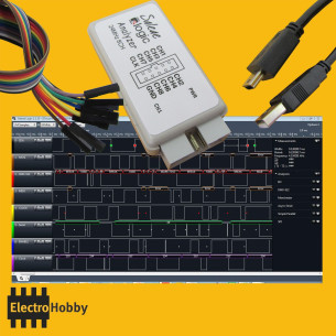 Analizador Logico USB 8C 24MHz