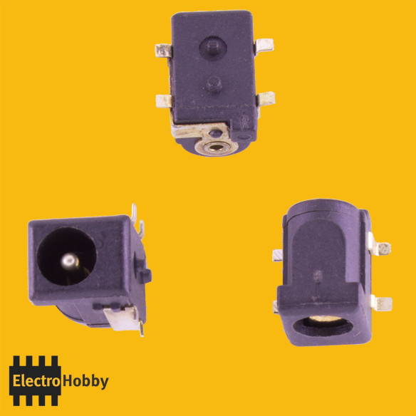 Power Jack Hembra SMD 5,5-2,1