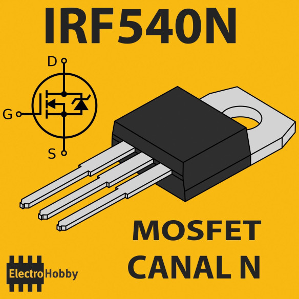 Mosfet N IRF540N Mosfet N IRF540N