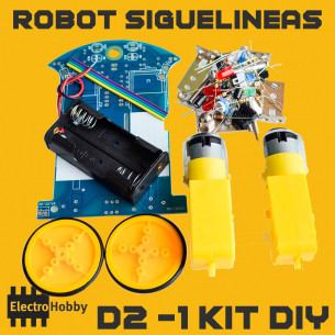Kit Robot Sigue Líneas DIY ✅ Proyecto Educativo Electrónica 2