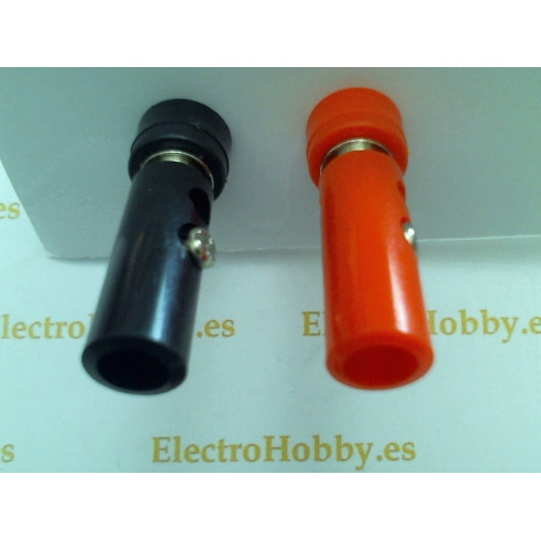 Conector Banana 4mm Hembra | Terminal de Alta Conductividad