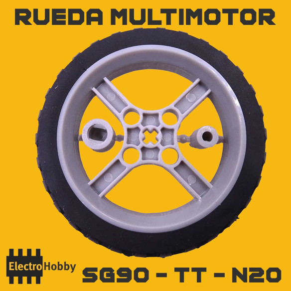 Rueda multimotor