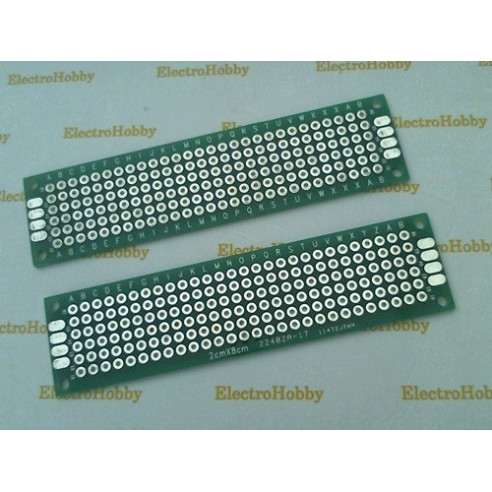 Placa universal doble cara 2x8