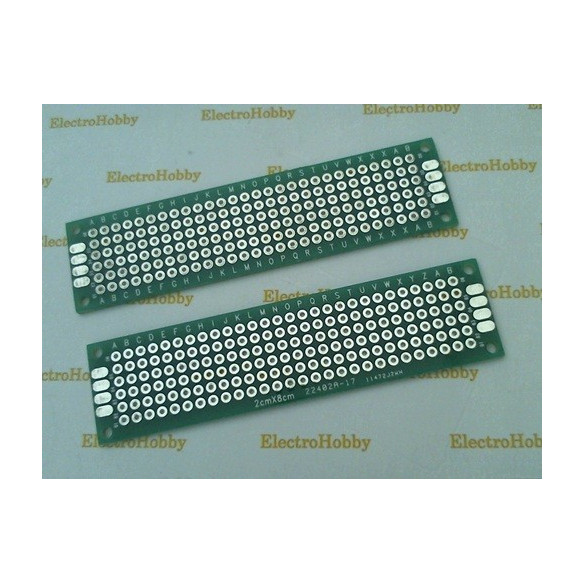 Placa universal doble cara 2x8