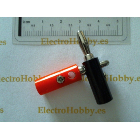 Conector Banana 4mm Macho | Terminal de Alta Calidad