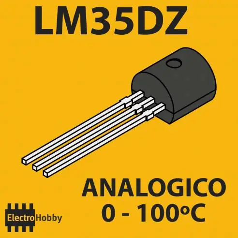 LM35DZ Sensor de Temperatura