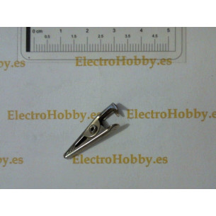 Pinzas de Cocodrilo 28mm - Pack de 2 unidades para conexiones electrónicas seguras 2