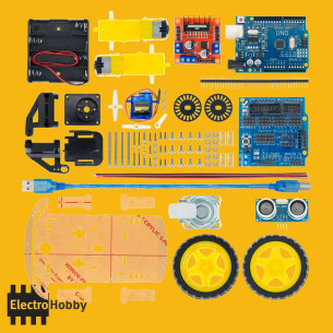 Kit Robot Smart Car 2WD Arduino. Monta y programa tu coche