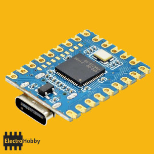 Placa RP2040-Zero 2M USB-C Vista frontal 2