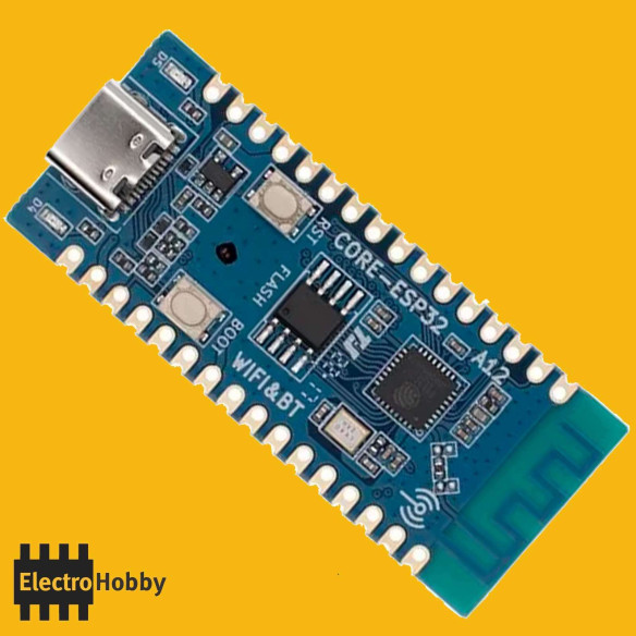 Placa ESP32-C3 vista frontal