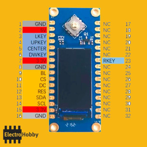 Modulo AIR101-LCD vista frontal 2