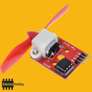 Módulo ventilador L9110 con motor, hélice y driver L9110 2