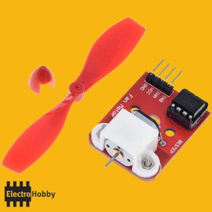 Módulo ventilador L9110 con motor, hélice y driver L9110
