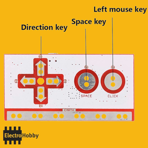 Placa Makey Makey vista delantera