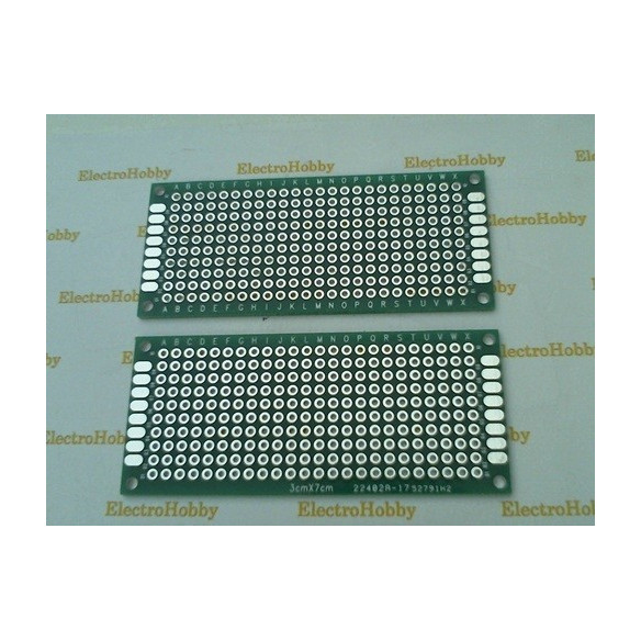 Placa universal doble cara 3x7 Placa universal doble cara 3x7