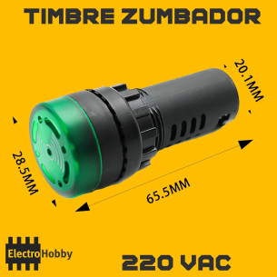 Oferta AD16-22SM Timbre zumbador 2