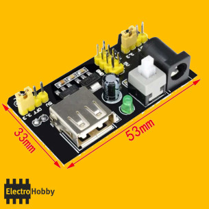 Modulo alimentación Protoboard