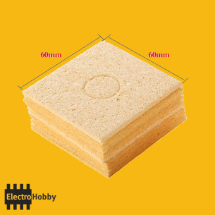 Esponja gruesa para la limpieza del soldador de estaño