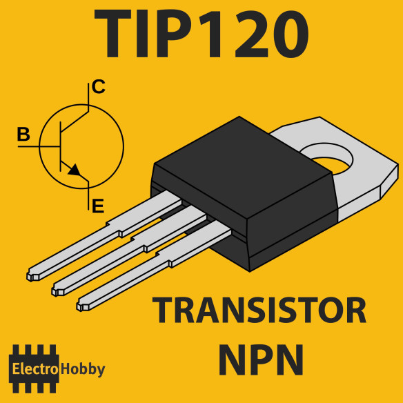 TIP120 Darlington de potencia