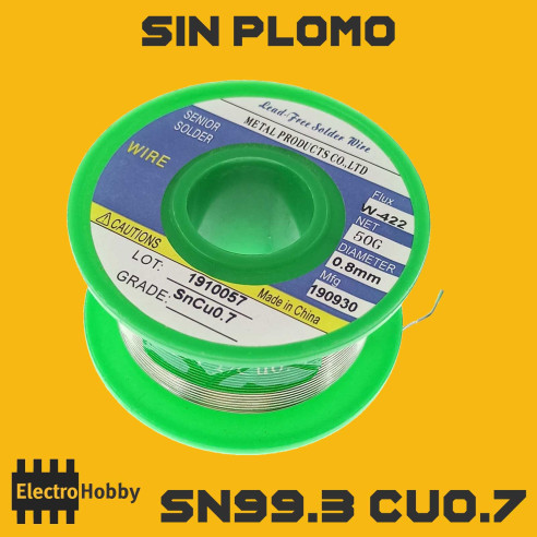 Rollo de Estaño sin plomo