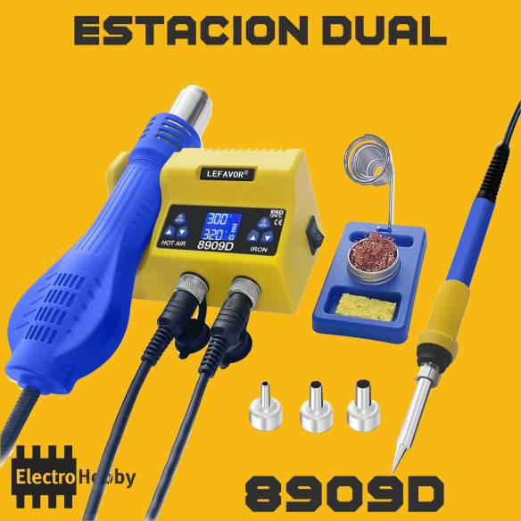 Estación de soldadura dual