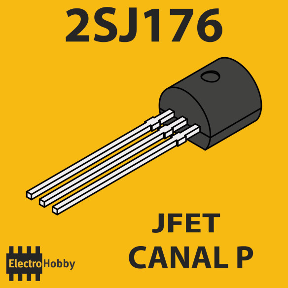 Transistor JFET canal P 2SJ176