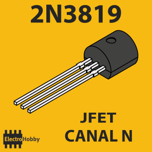 Transistor JFET de canal N 2N3819