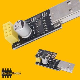 Adaptador programador USB para ESP‑01