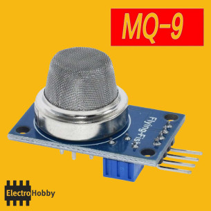 Sensor MQ‑9 Detector de monóxido y gases combustibles