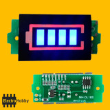 Display indicador de carga para batería de litio