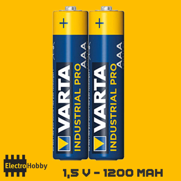 Pila AAA Varta Industrial Pro