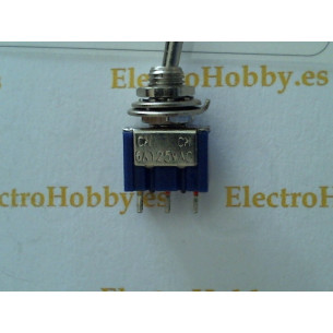 Interruptor - Conmutador basculante 1C-2P 2