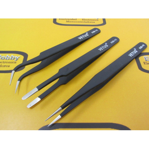 Set Pinzas de precision