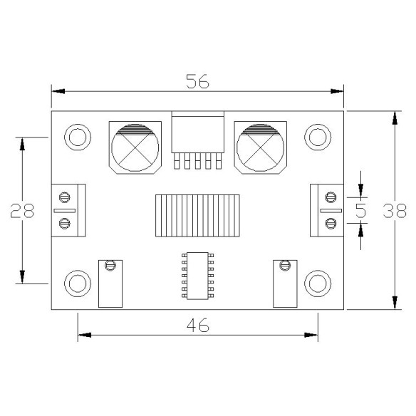 Convertidor DC-DC regulable 3A Convertidor DC-DC regulable 3A