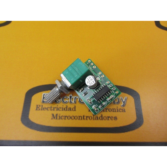Amplificador Estereo PAM8403 Pot.