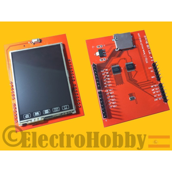 Shield LCD TFT Tactil de 2,4”
