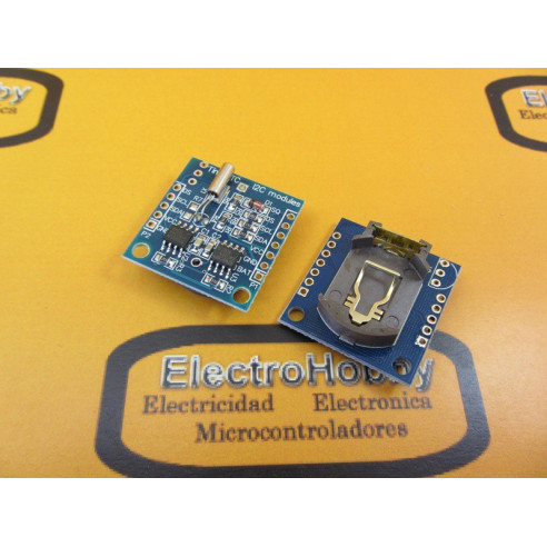 TinyRTC Reloj/Calendario DS1307 vista trasera