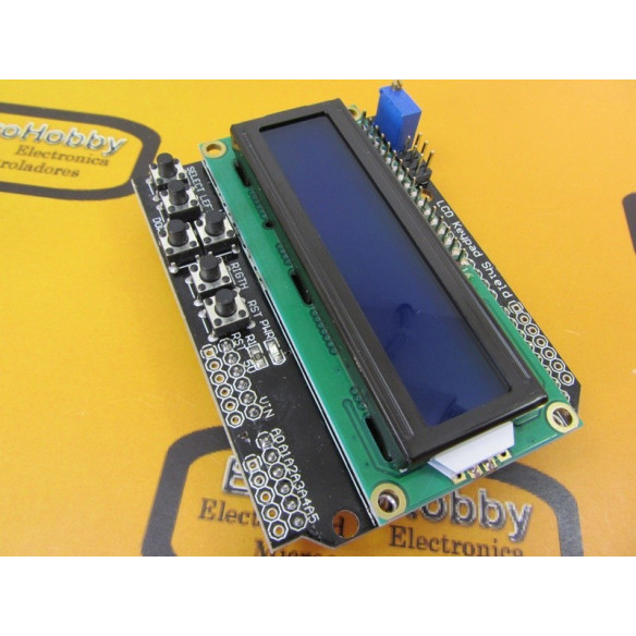 LCD 1602 Keypad Shield