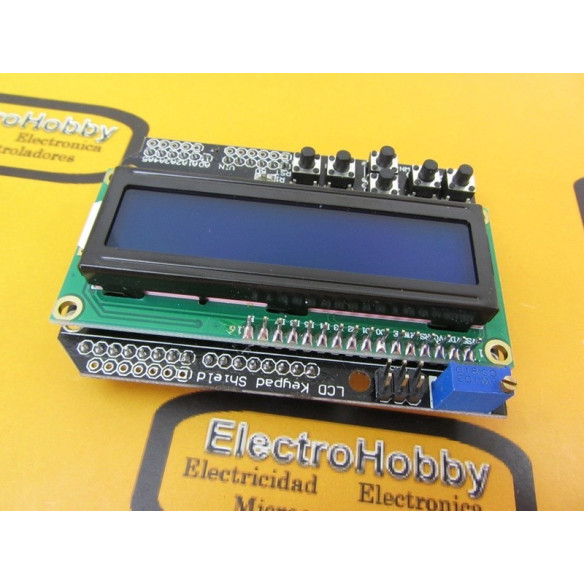 LCD 1602 Keypad Shield