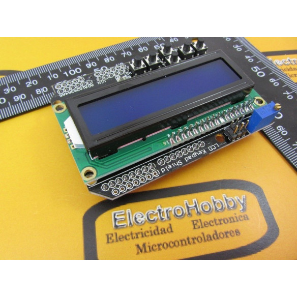 LCD 1602 Keypad Shield