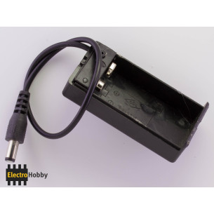 Battery Holder 9V con jack e interruptor para electrónica DIY 2