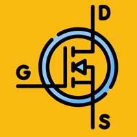 Simbolo del transistor Mosfet