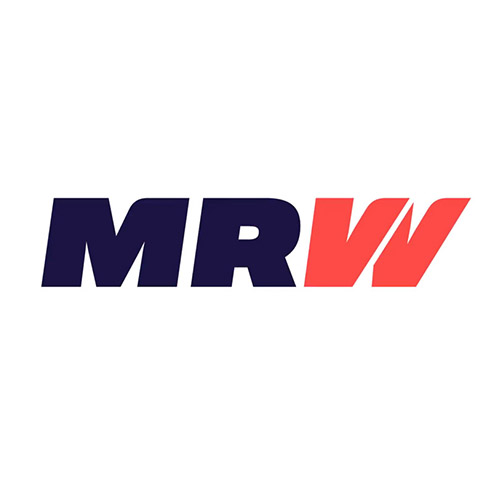 Logotipo de empresa de reparto MRW
